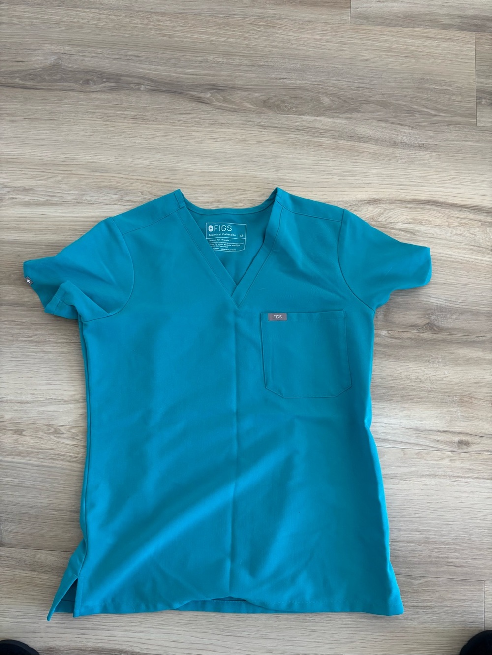Figs Catarina one pocket Teal